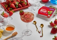 Muddled Strawberry Basil Cocktail