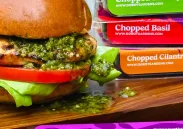 Grilled Salmon Burgers with Chimichurri