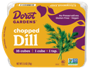 Chopped Frozen Dill Trays