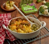 Garlic & Parsley Broccoli Cauliflower Bake