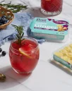 Sparkling Blueberry Ginger Mocktail