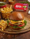 Herbed Smashed Chicken Burgers