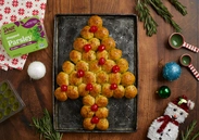 Stuffed Cheesy Garlic Holiday Tree