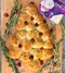 Stuffed Cheesy Garlic Holiday Tree