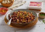 Wild Rice and Mushroom Pilaf with Garlic and Glazed Onions