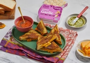 Garlic Bread Grilled Cheese