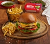 Herbed Smashed Chicken Burgers