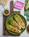 Grilled Romaine with Balsamic Dressing