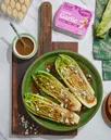 Grilled Romaine with Balsamic Dressing