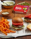 Grilled Portobello with Basil Mayonnaise Burger