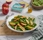 Snow Peas with Apples & Ginger