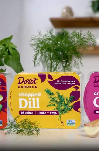 Chopped Frozen Dill Trays