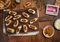 Glazed Onion and Goat Cheese Crostini