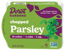 Chopped Frozen Parsley Trays