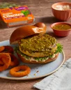 Grilled Salmon Burgers with Chimichurri