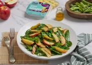 Snow Peas with Apples & Ginger