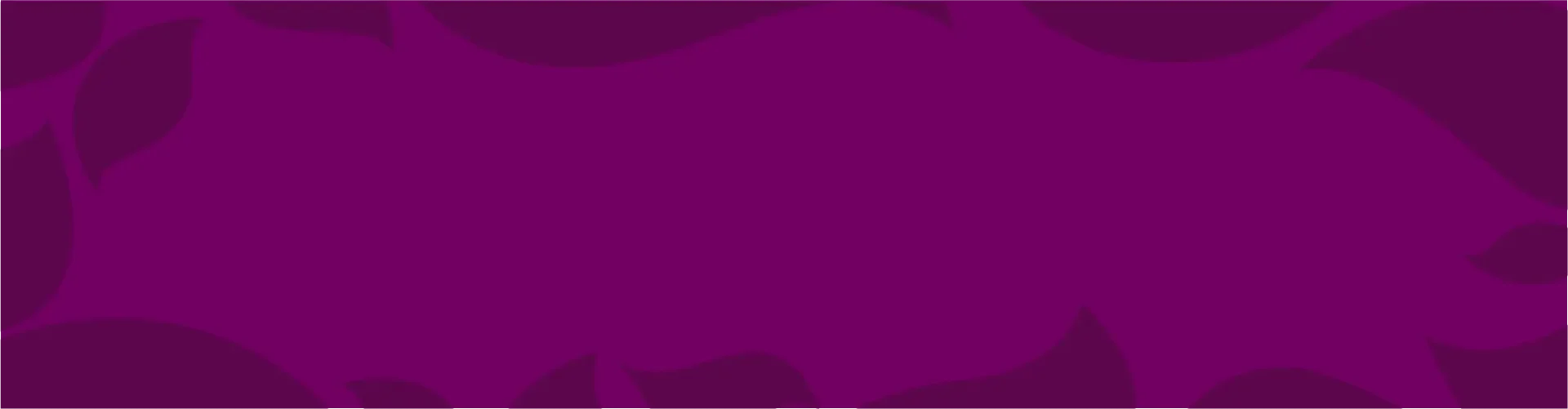 Wide purple abstract banner with soft curved shapes.