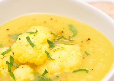 Curry Cream of Cauliflower Soup