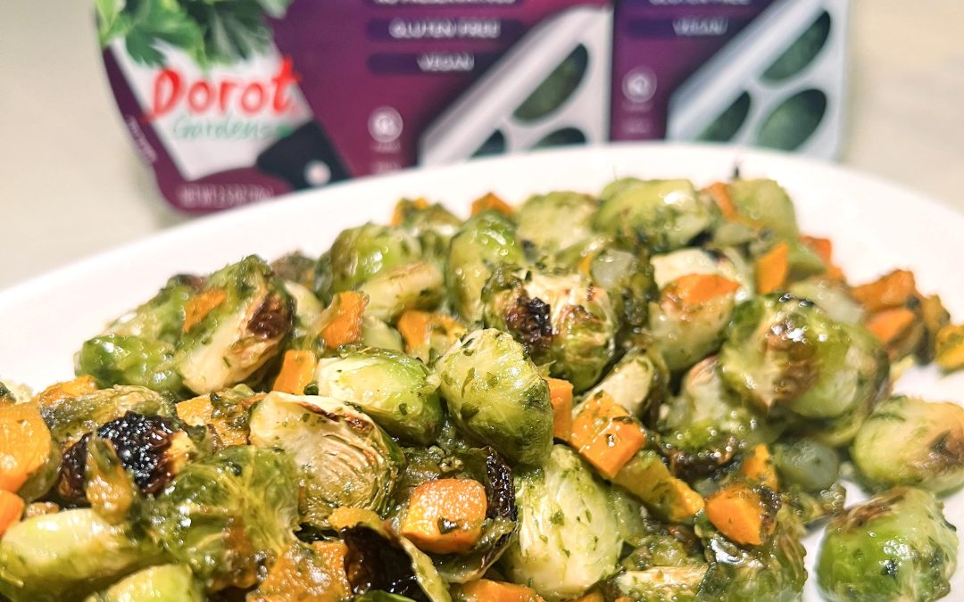 Easy Herbed Roasted Brussels Sprouts